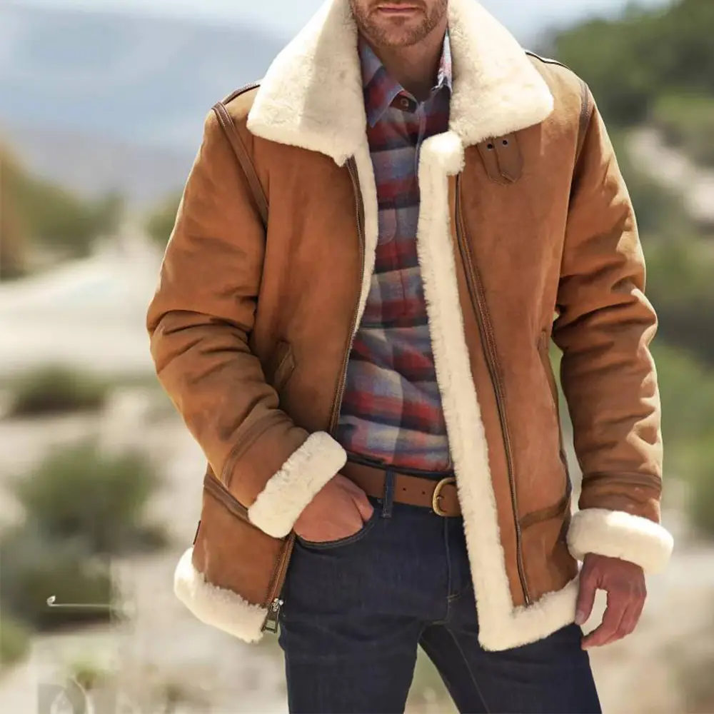 B3 bomber jacket-sheepskin bomber jacket-B3 bomber jacket men-B3 leather bomber jacket-B3 bomber coat-B3 leather jacket-B3 jacket-fur collar jacket-B3 bomber jackets-brown b3 bomber jacket-brown fur jacket-brown leather jacket