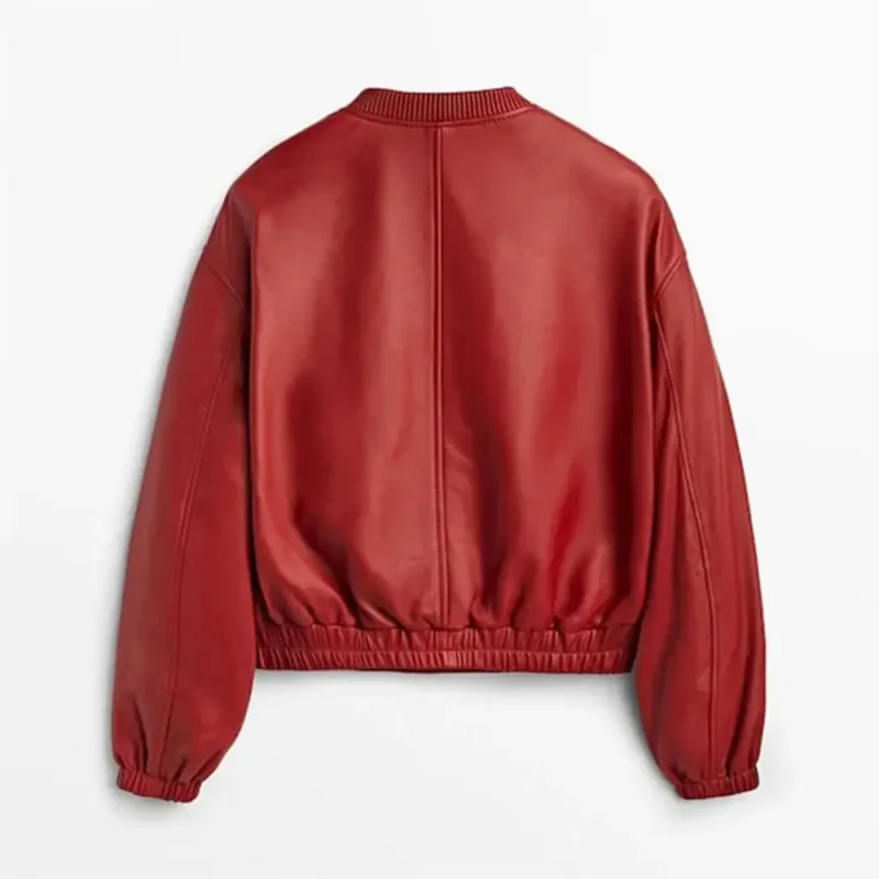 women bomber jackets-leather bomber jacket women-red bomber jacket womens-ladies bomber jacket-oversized bomber jacket women's -flying jacket womens-stylish bomber jacket women's-ladies bomber-red leather bomber jacket